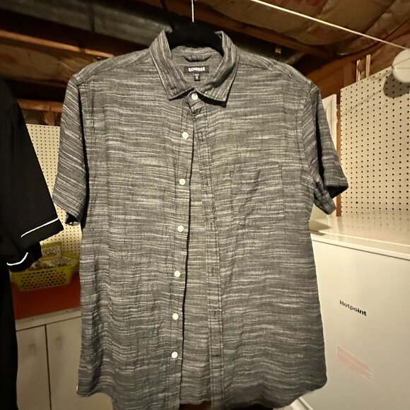 COPY - 6 Short Sleeve/ Cuban Shirts, Buckle & Express MULTIPLE COLORS! - Picture 15 of 15